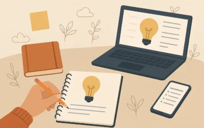 Come raccogliere le idee per i tuoi contenuti