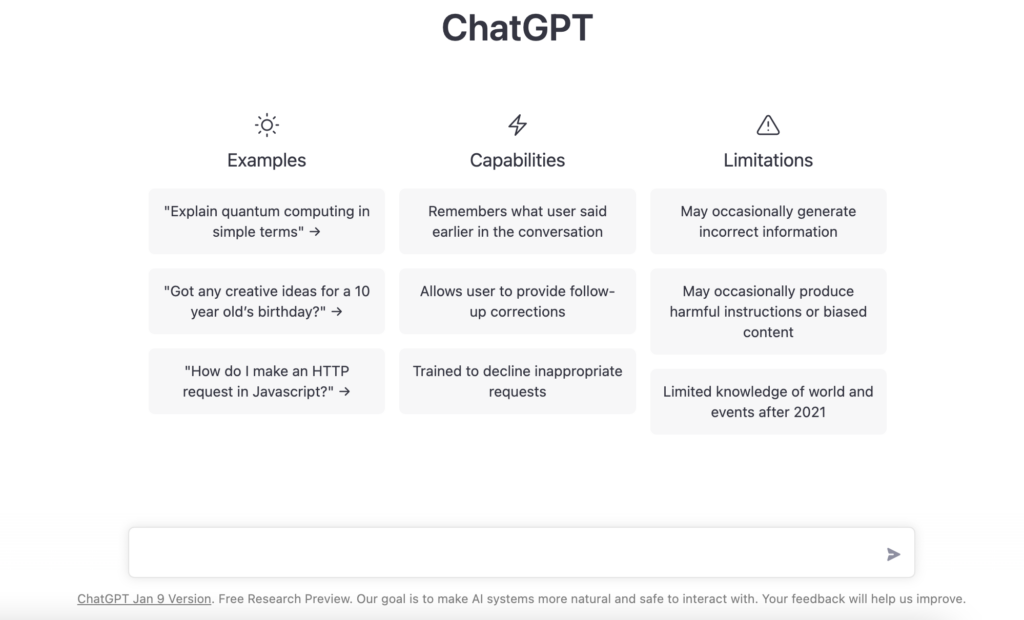 chatGPT